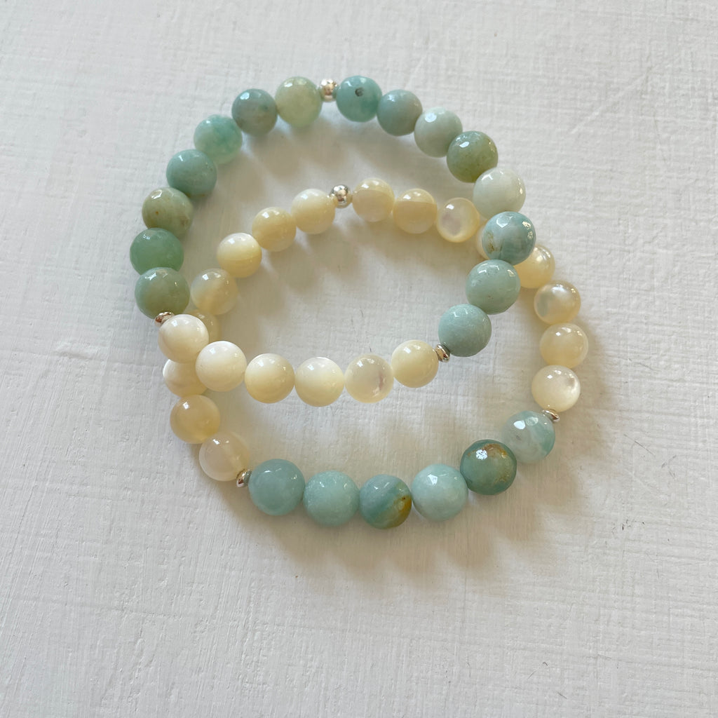 Be Blissed Out Amazonite ZEN Bracelet Stack