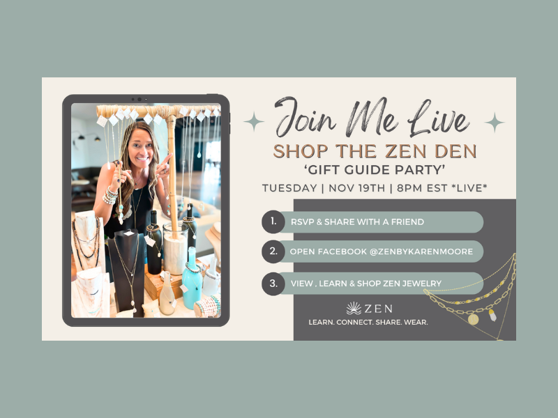 ZEN by Karen Moore Jewelry | live on Facebook