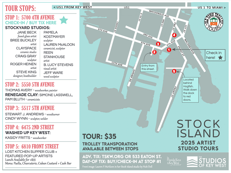 Saturday, March 1st | 11am to 3pm | Artist Pop-up at Lost Kitchen | Stock Island, Florida