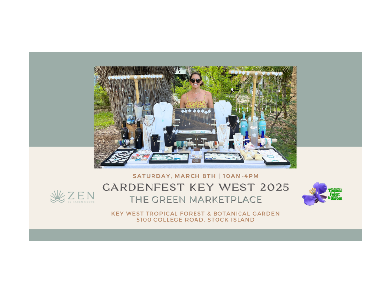 Saturday, March 8th | 10a to 4p | GardenFest Key West | Key West Tropical Forest & Garden | Stock Island