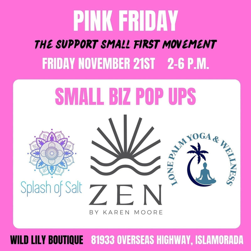 Friday, Nov 21st | 2pm to 6pm |  Pink Friday At Wild Lily Boutique | Islamorada