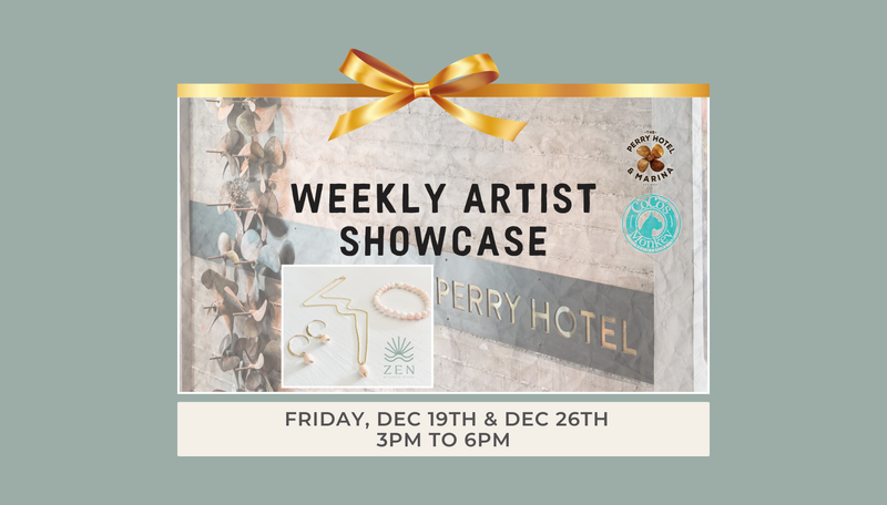 Friday, Dec 19th | 3p to 6p | Weekly Artist Showcase | The Perry Hotel | Stock Island