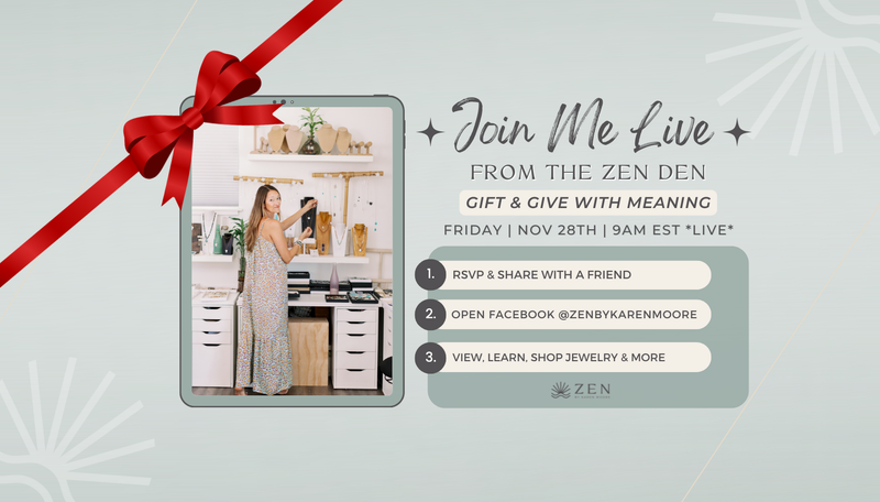 Fri. Nov 28th, 9am EST | LIVE from the ZEN Den Studio: 'GIFT & GIVE ZEN' Episode | Facebook
