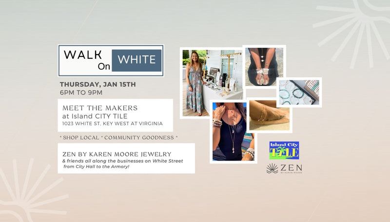 Thursday, Jan 15th | 6pm to 9pm | Walk on White: Meet the Makers at Island City Tile | Key West