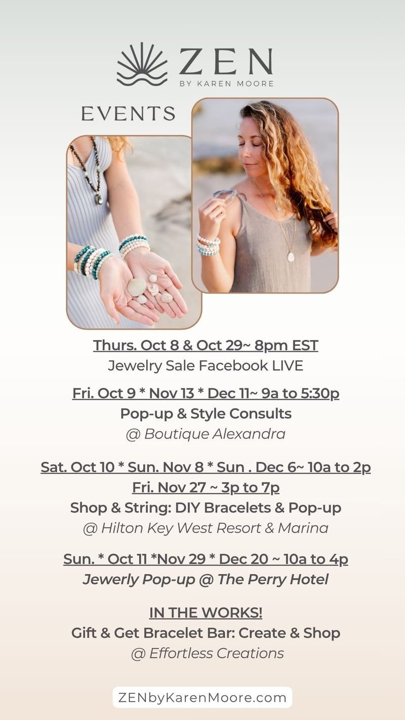 FALL SCHEDULE OF EVENTS (updating weekly with new events!)