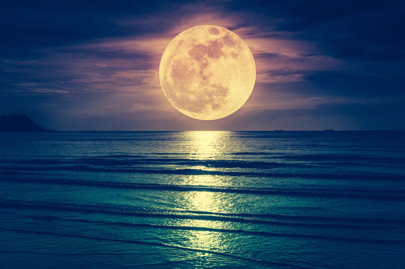 Full Moon over the water
