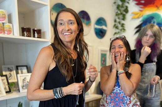 ZEN by Karen Moore creator hosting a private jewelry making event in Key West