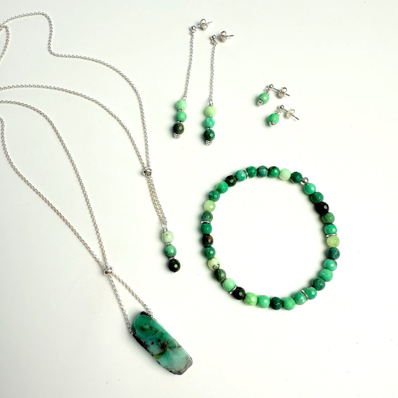 ZEN by Karen Moore Jewelry Green Goddess Gem Collection