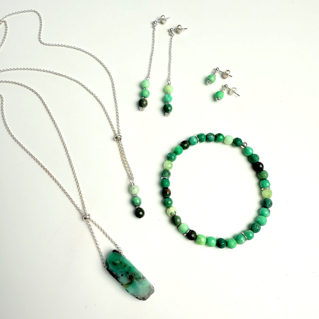ZEN by Karen Moore Jewelry Green Goddess Gem Collection