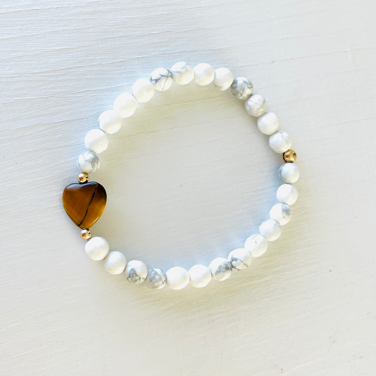 Tiger Eye Heart Charm ZEN Necklace