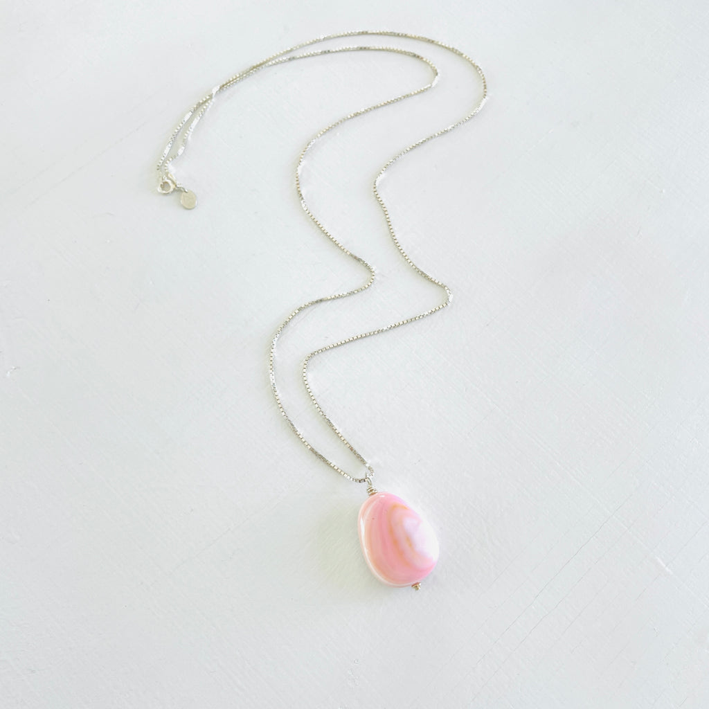 Feel Your Clarity Conch Shell Pendant Necklace #1