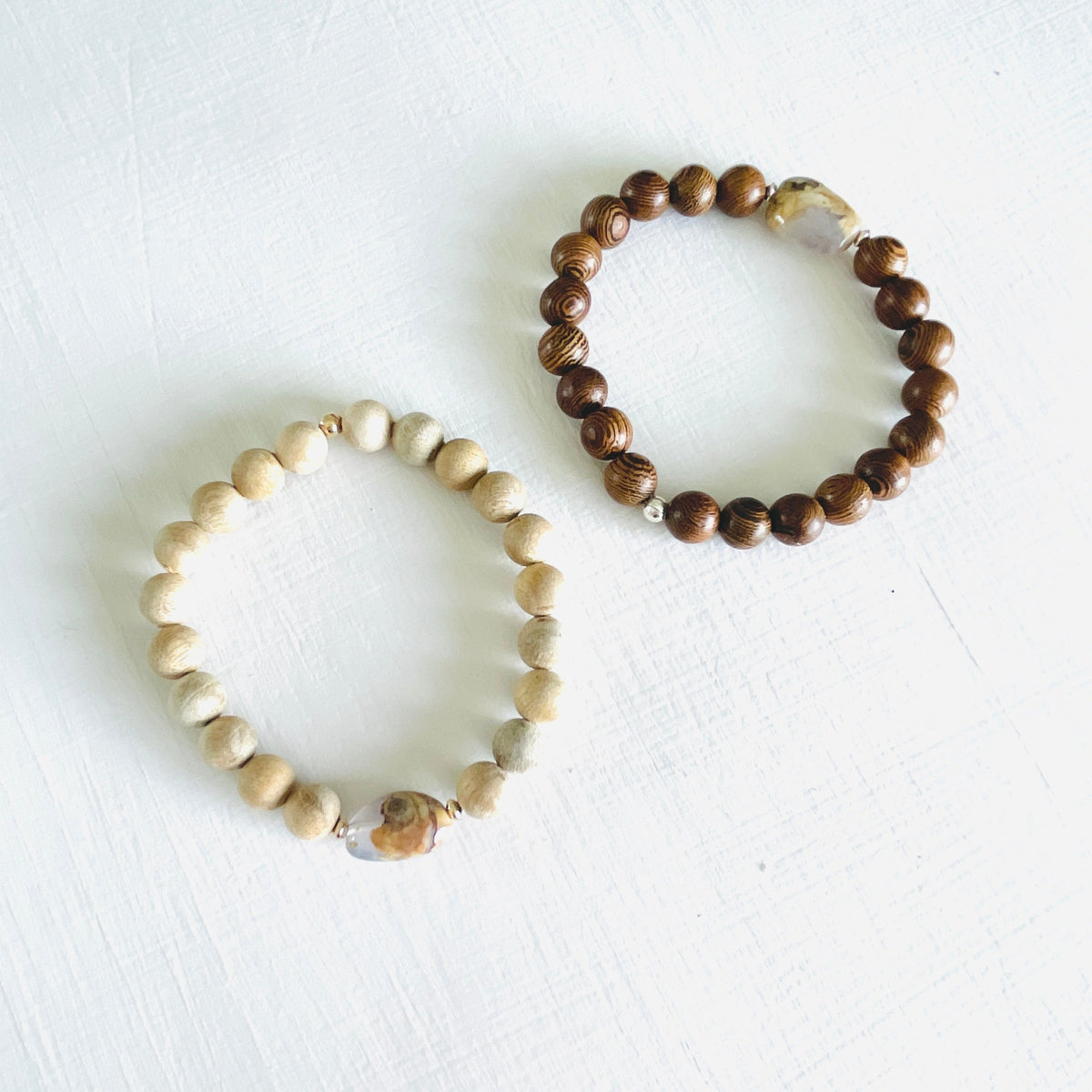 Mojo Chalcedony Sandalwood Bracelet
