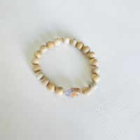 Mojo Chalcedony Sandalwood Bracelet