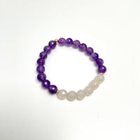 Mystic Agate & Amethyst ZEN Bracelet