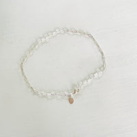 Silvia Paperclip ZEN Anklet