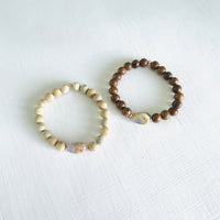 Mojo Chalcedony Sandalwood Bracelet