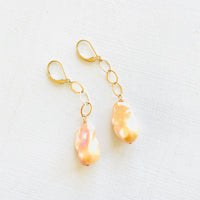 The Kylie Baroque Pearl Earrings
