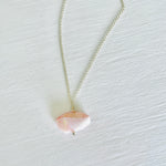 Pinkie Opal Drop Necklace