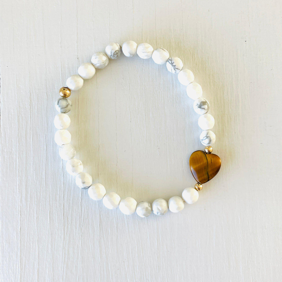 Tiger Eye Heart Charm ZEN Necklace