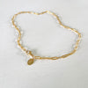 Goldie Paperclip ZEN Anklet