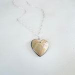 Under the Sea Tahitian Shell Heart ZEN Necklace