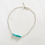 Wild & Free Turquoise ZEN Anklet