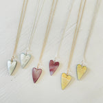 Sunshine Funky Heart Shell ZEN Necklace