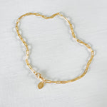 Goldie Paperclip ZEN Anklet