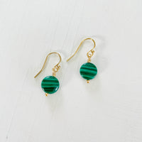 Gemmy Truth Malachite Earrings