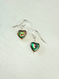 Triple Down on Love Abalone Heart ZEN Necklace