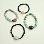 Double it Up Quartz & Burmese Jade ZEN Bracelet