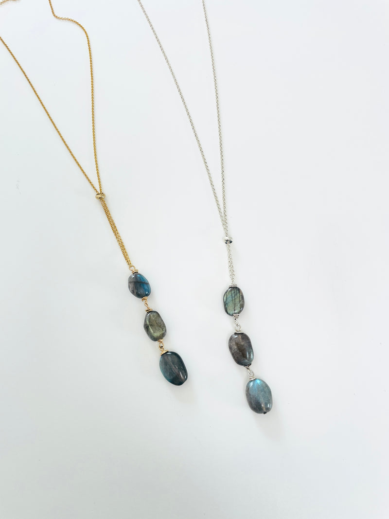 Labradorite Phoenix Muse Necklace by ZEN
