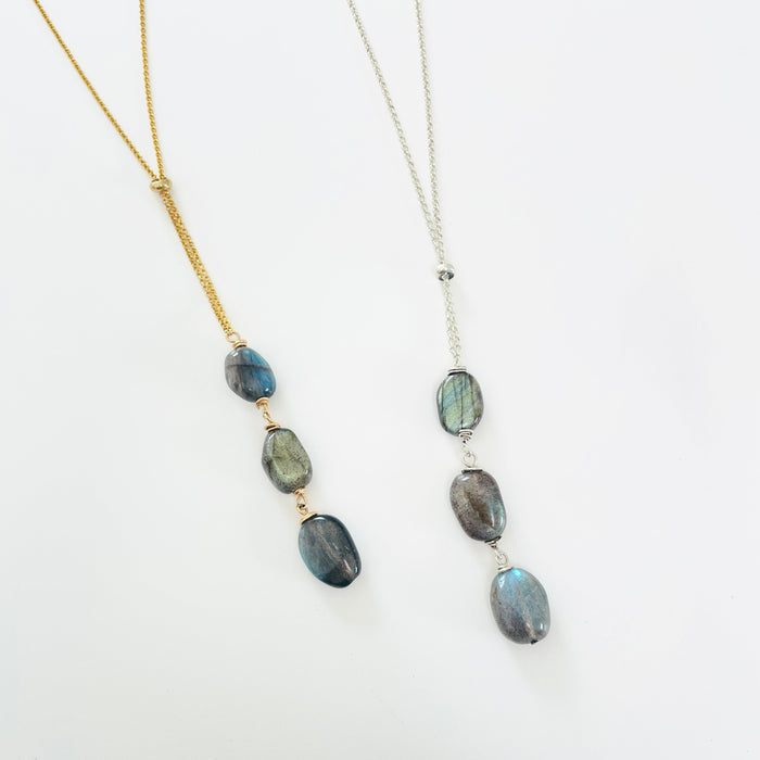 Labradorite Phoenix Muse Necklace by ZEN