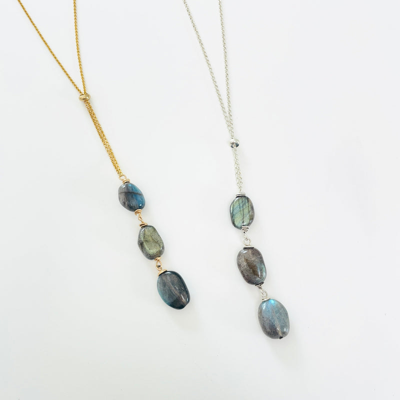 Labradorite Phoenix Muse Necklace by ZEN