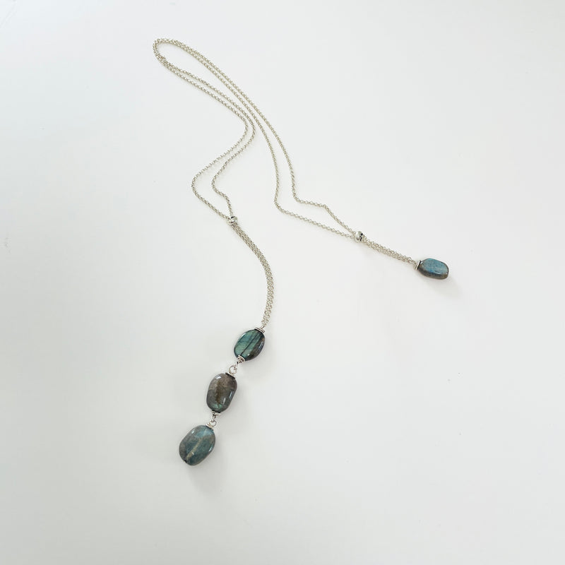 Labradorite Phoenix Muse Necklace by ZEN