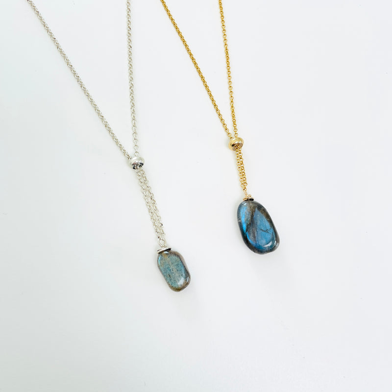 Labradorite Phoenix Muse Necklace by ZEN