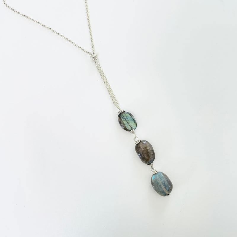 Labradorite Phoenix Muse Necklace by ZEN