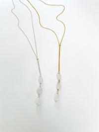 Moonstone Goddess Muse Necklace by ZEN