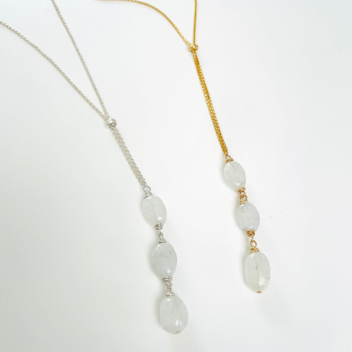 Moonstone Goddess Muse Necklace by ZEN