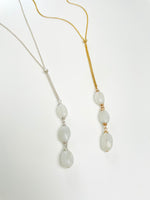 Moonstone Goddess Muse Necklace by ZEN