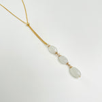 Moonstone Goddess Muse Necklace by ZEN