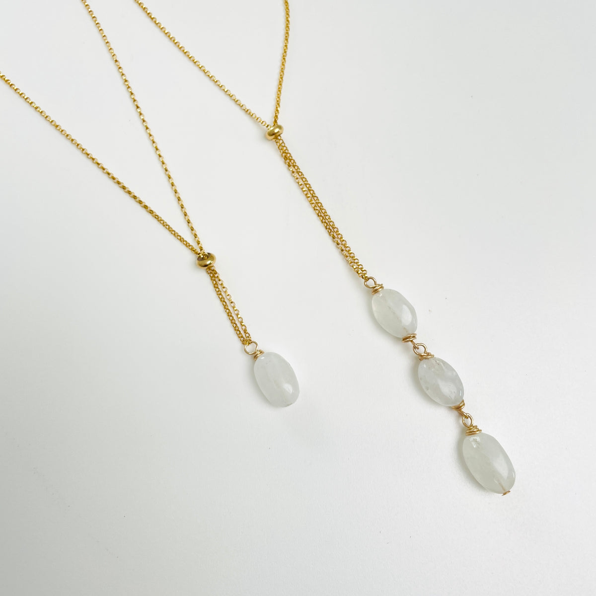 Moonstone Goddess Muse Necklace by ZEN