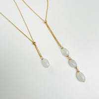 Moonstone Goddess Muse Necklace by ZEN