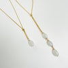 Moonstone Goddess Muse Necklace by ZEN