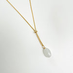 Moonstone Goddess Muse Necklace by ZEN