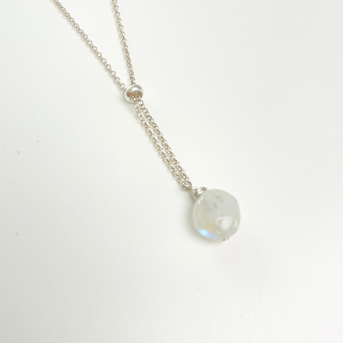 Moonstone Goddess Muse Necklace by ZEN