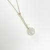 Moonstone Goddess Muse Necklace by ZEN
