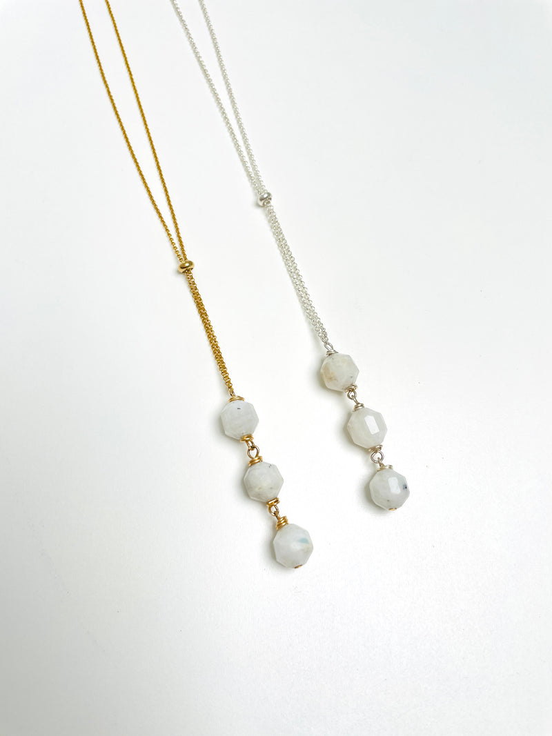 Moonstone Priestess Muse Necklace by ZEN