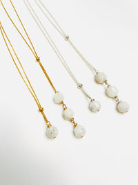 Moonstone Priestess Muse Necklace by ZEN
