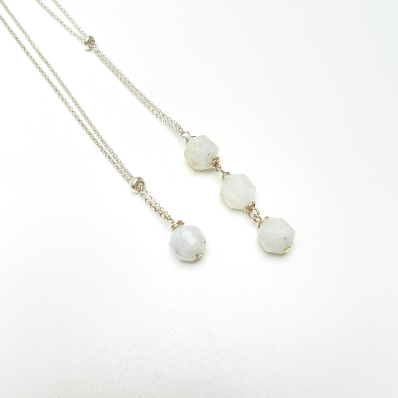 Moonstone Priestess Muse Necklace by ZEN